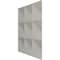 Ekena Millwork 11 7/8in. W x 11 7/8in. H Benson EnduraWall Decorative 3D Wall Panel Covers 0.98 Sq. Ft. WP12X12BEGBE - alternate 6